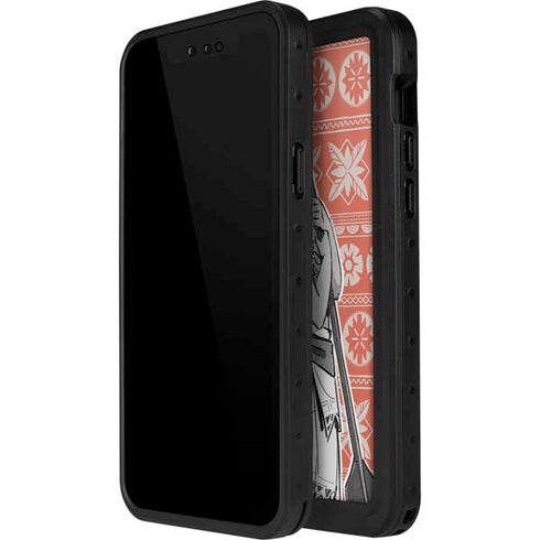 Disney Moana Character Tropical Print Art iPhone 15 Plus Waterproof Case